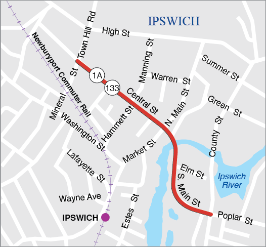 IPSWICH: RESURFACING AND RELATED WORK ON CENTRAL AND SOUTH MAIN STREETS